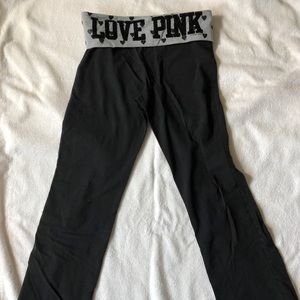 Bootcut Pink Leggings